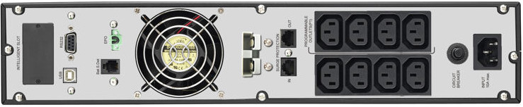 ORVALDI V1000(L), V2000(L), V3000, V3000(L) sinus 2U LCD - POWER FACTOR 0.8